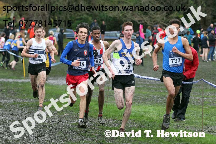 Mens under-20s, British Athletics Liverpool Cross Challenge, Sefton Park, Liverpool. Photo: David T. Hewitson/Sports for All Pics